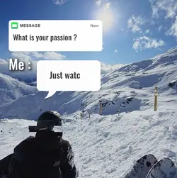Ski passion template