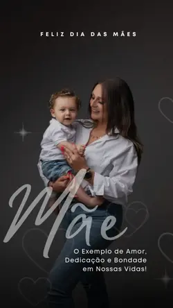 Feliz dia das mães