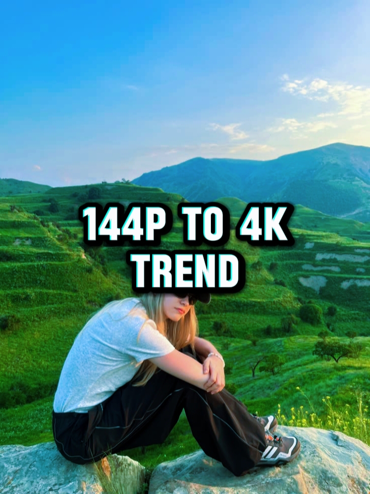Tendência 144p a 4k