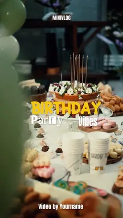 Birthday Party Vibes
