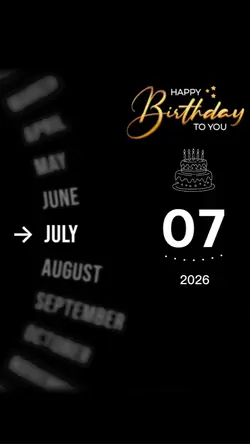 hbd 07 july 2026
