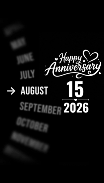 ANNIVERSARY 15 AUGUS