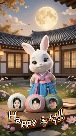 달토끼 추석 인사
