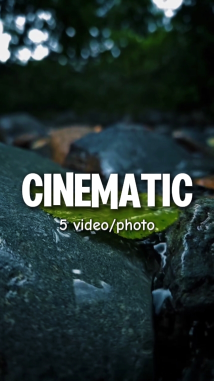 vidéo cinématique 5 