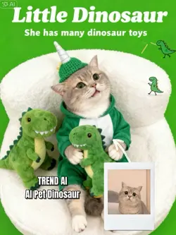 AI Pet dinosaur