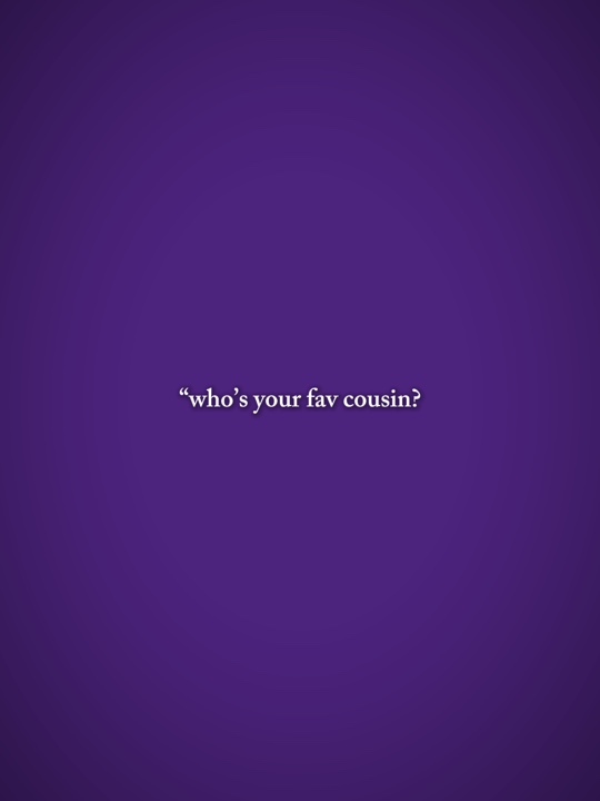 Lieblings-Cousin