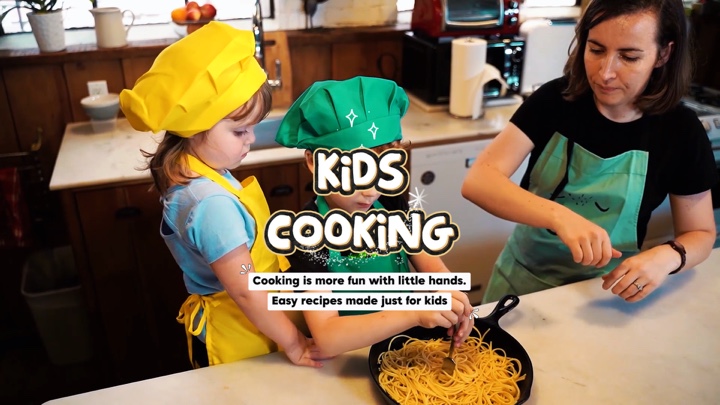 Anak-anak memasak