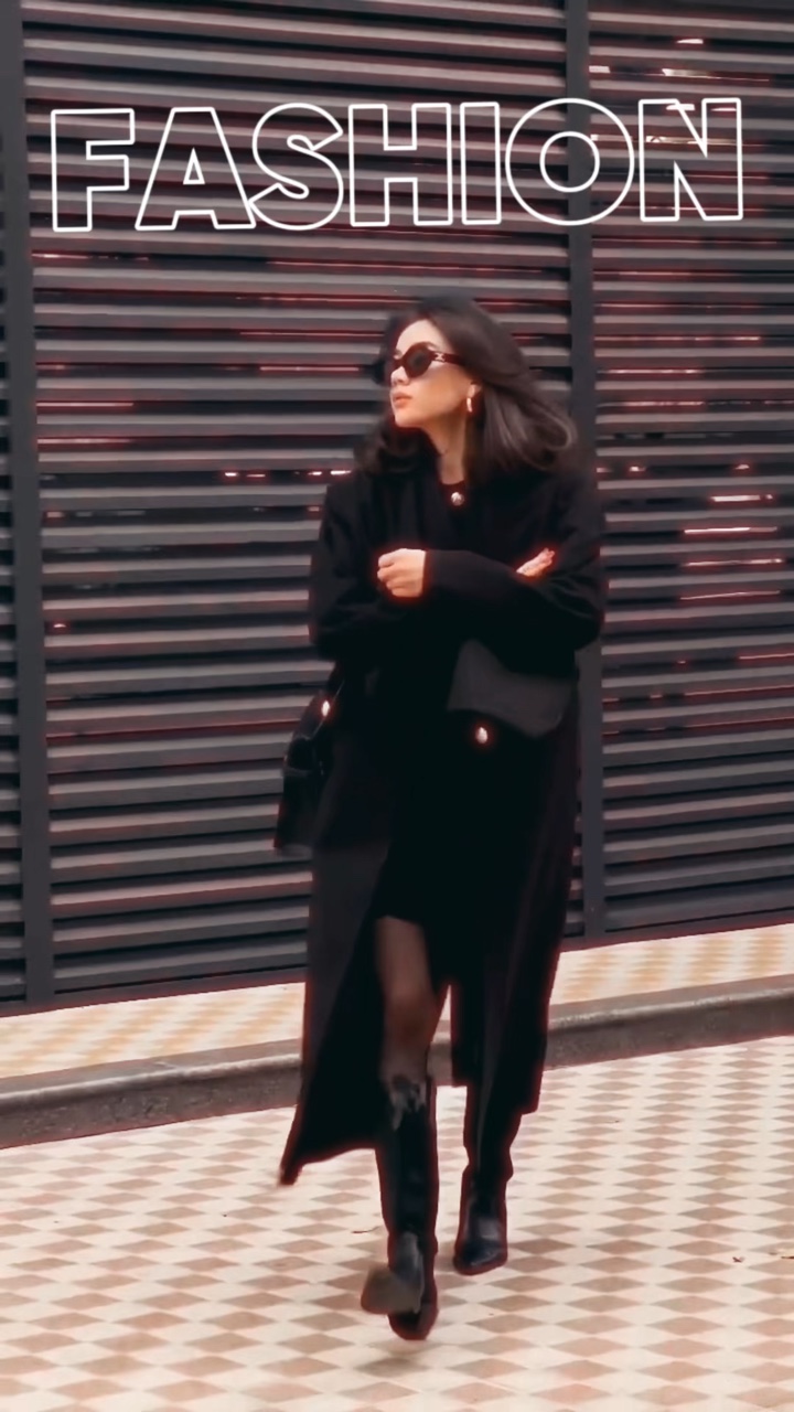 Cámara lenta de moda