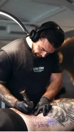 Tattoo Fábio costas 