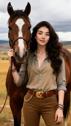 trend ai farmer girl