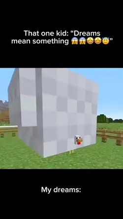 “Dreams mean smth” 💀