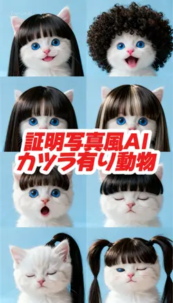 証明写真風 AI