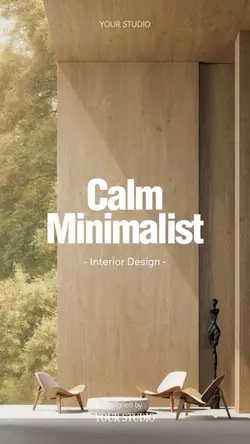 Minimalist interior