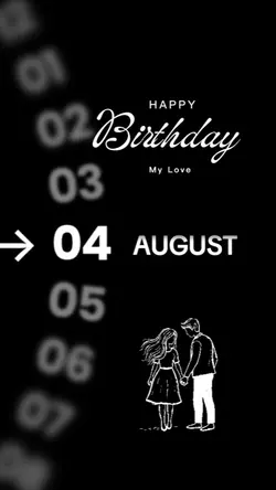 HBD 04 AUGUST