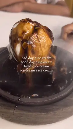 we need ice cream