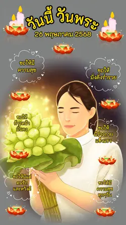 วันนี้วันพระ