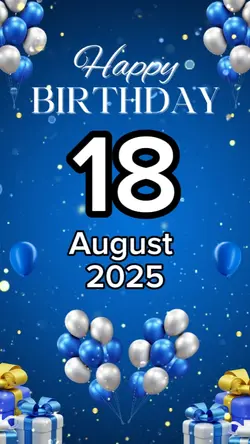 birthday 18 August 
