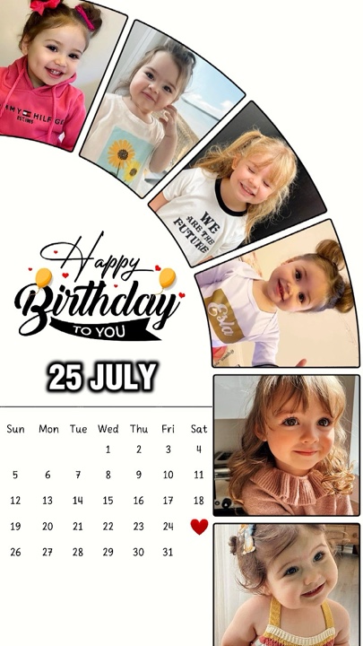 HBD PUTRI 25 JULI