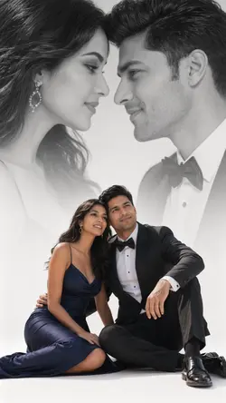 Couple photoshoot AI