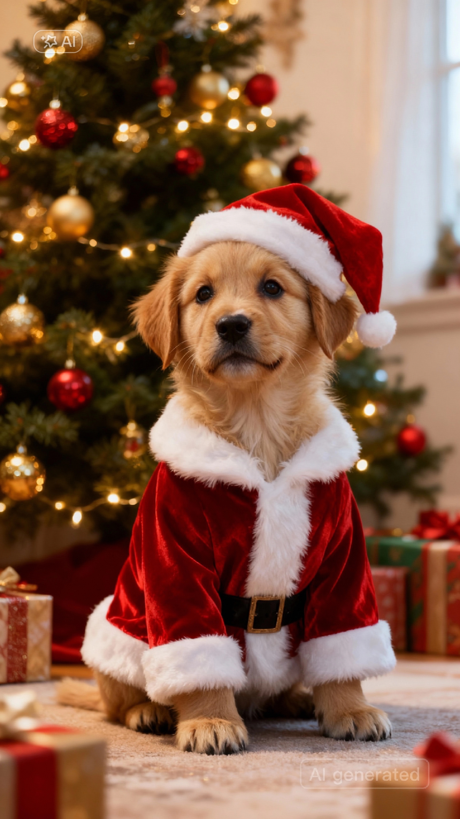 Chien de Noël