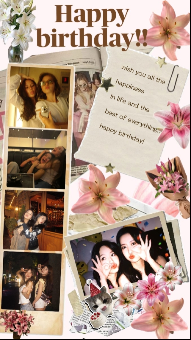 Aniversário melhor amiga