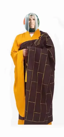 Ghép ảnh thầy tu