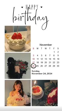 24 NOVEMBER BIRTHDAY
