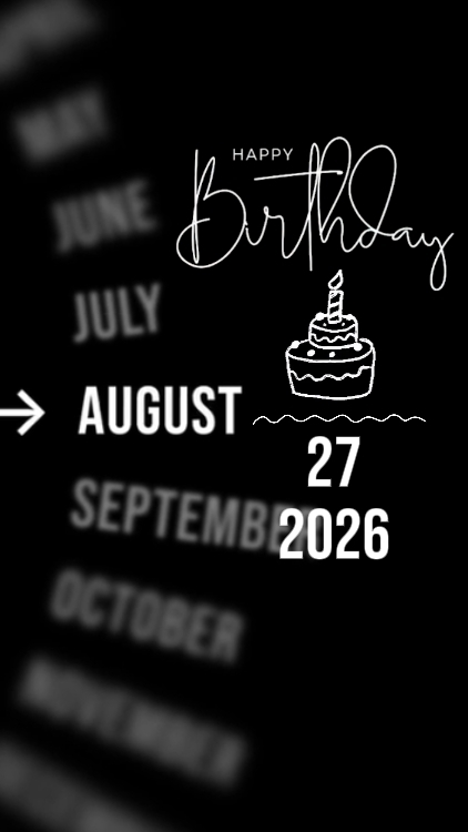 BDAY HUSBAND 27 AUG