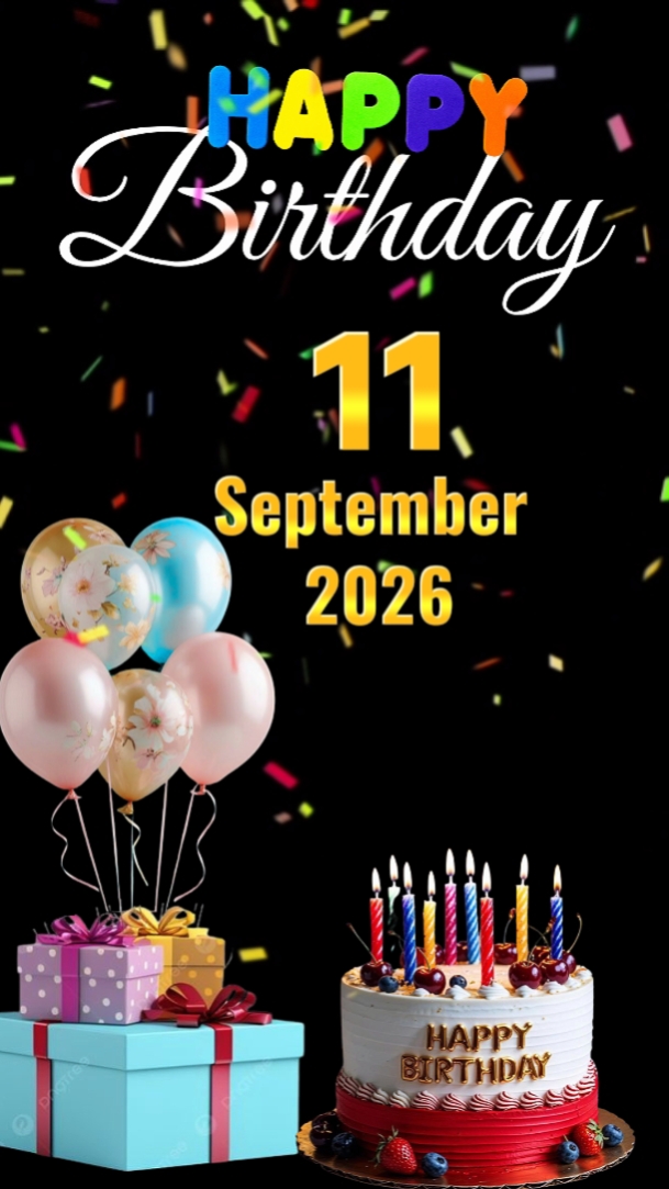 hbd 11 September 