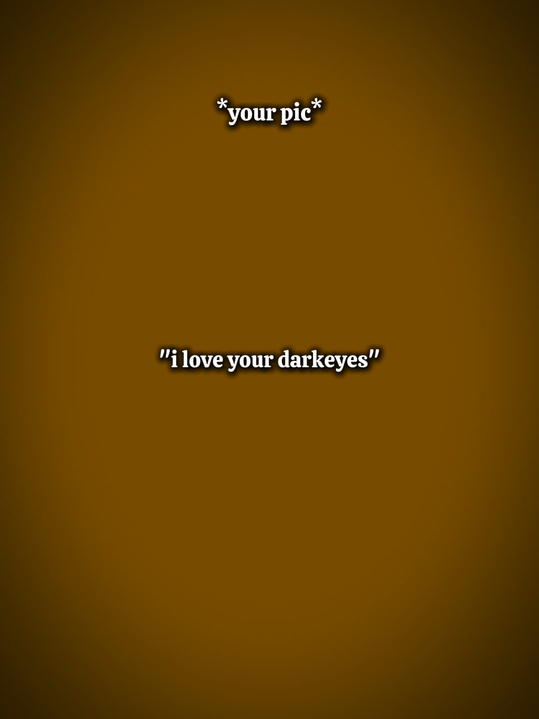 Dunkle Augen 