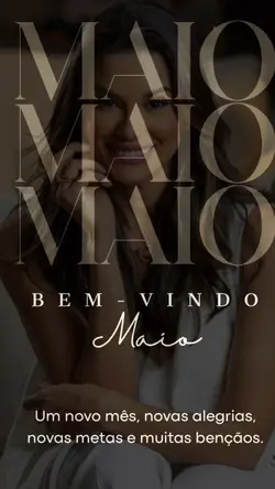 #bemvindomaio #maio 