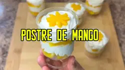 POSTRE DE MANGO
