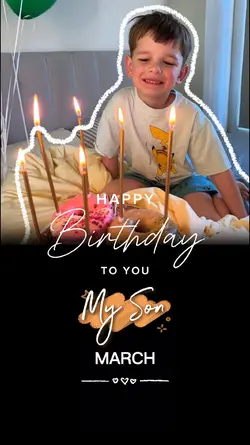 birthday my son