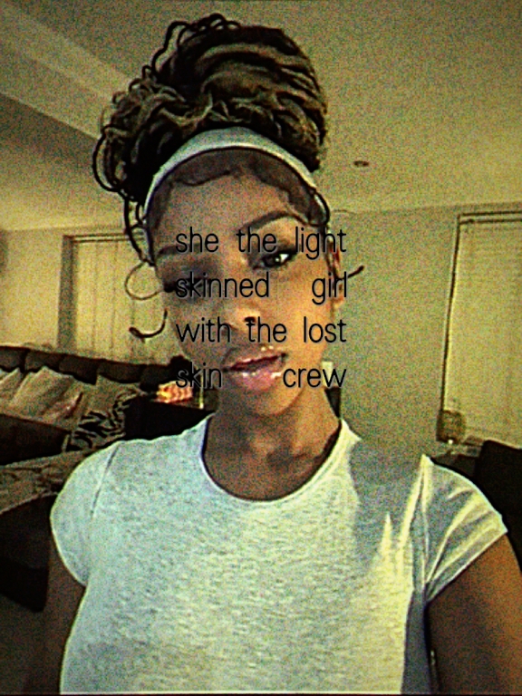 light skinned girl 