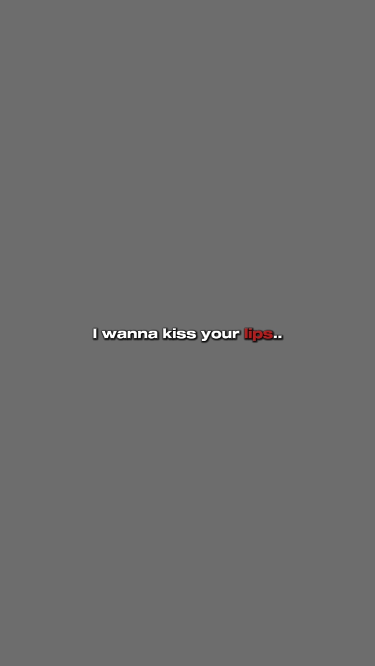 Quero beijar seus lábios