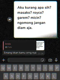Aku kurang apa sih?