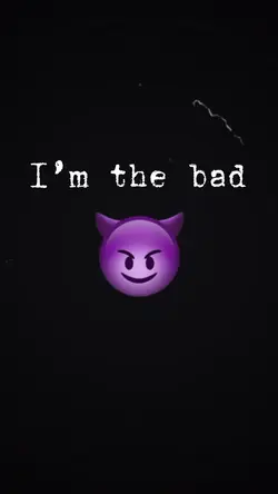 I’m the bad guy 😈