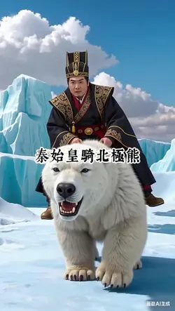 秦始皇騎北極熊