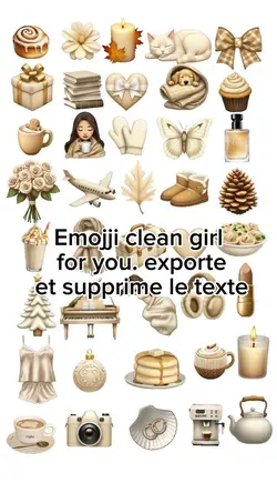 emojji clean girl