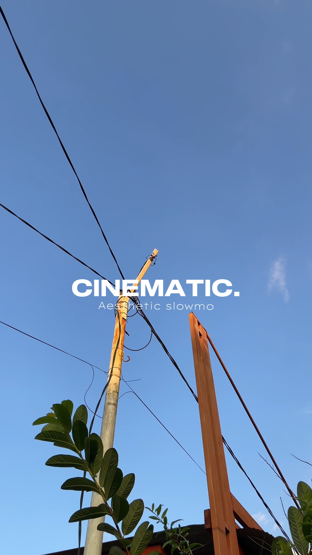 Cinematic slowmo