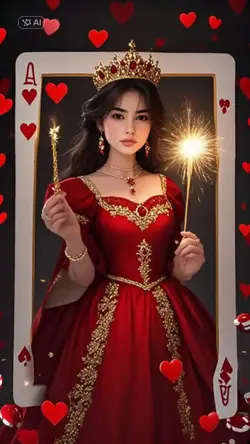 queen of heart card 