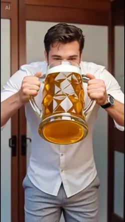 Drinking Beer