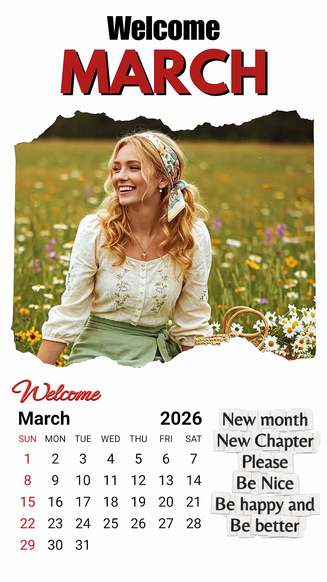 Welcome March 2026