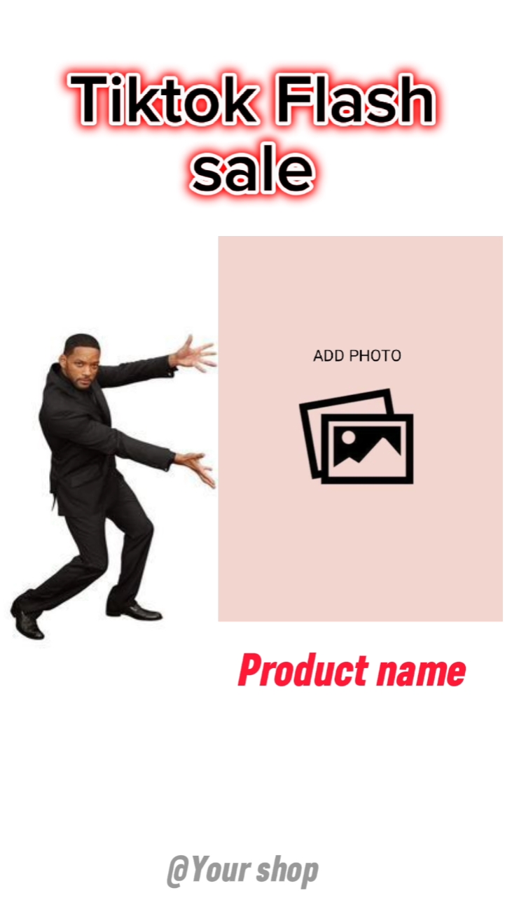 Tiktok shop template