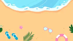 Summer beach intro