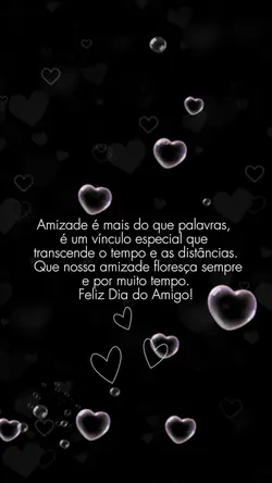 dia do amigo