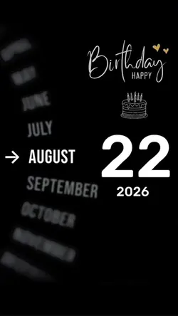 Hbd 22 August 2026