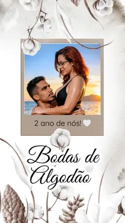 Bodas Algodão 2 anos