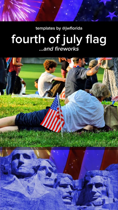4th of july usa flag