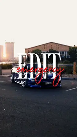 emergency car edit